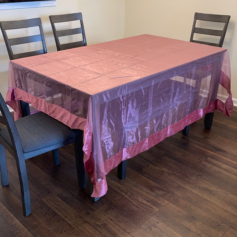 Dress Your Table- Velveteen Tablecloth
